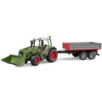 BRUDER 02182 Fendt Vario 211 mit Frontlader und Bordwandanhänger von BRUDER DIE PROFI SERIE