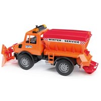 BRUDER 02572 MB Unimog-Winterdienst mit Räumschild von BRUDER DIE PROFI SERIE