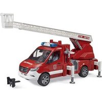 BRUDER 02673 MB Sprinter Feuerwehr mit Drehleiter, Pumpe und L+S Modul von BRUDER DIE PROFI SERIE