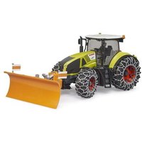 BRUDER 03018 Claas Axion 950 mit Schneeketten und Räumschild von BRUDER DIE PROFI SERIE