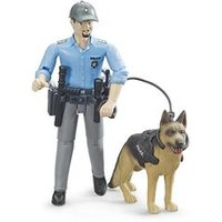 BRUDER 62150 bworld Polizist mit Hund von BRUDER DIE PROFI SERIE