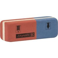 BRUNNEN 1029986 Radiergummi rot/blau 5,7 x 2 cm von BRUNNEN