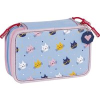 BRUNNEN 104912107 Schüler-Etui 3 Reißverschlüsse Cats BRUNNEN 104912107 Schüler-Etui 3 Reißverschlüsse Cats von BRUNNEN