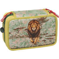 BRUNNEN 1049121221 Federmäppchen „Löwe“ Safari World, 3 Reißverschlüsse, grün BRUNNEN 1049121221 Federmäppchen „Löwe“ Safari World, 3 Reißverschlüsse, grün von BRUNNEN