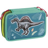 BRUNNEN 1049121841 Schüler-Etui Federmäppchen Dinosaurier, gefüllt von BRUNNEN