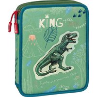 BRUNNEN 1049126841 Schüler-Etui XXL Dinosaurier, gefüllt von BRUNNEN