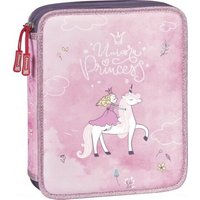 BRUNNEN 1049126842 Schüler-Etui Federmäppchen XXL Unicorn Princess von BRUNNEN