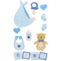 BRUNNEN 203780629 Sticker Mix Baby Boy 2 von BRUNNEN