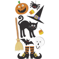 BRUNNEN 203780724 Sticker Mix Halloween von BRUNNEN