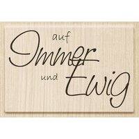 BRUNNEN 211800000 Stempel Hochzeit Auf Immer und Ewig von BRUNNEN