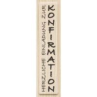 BRUNNEN 211800151 Stempel Herzliche Einladung zur Konfirmation von BRUNNEN