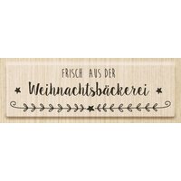 BRUNNEN 211800405 Stempel Frisch aus der Weihnachtsbäckerei von BRUNNEN