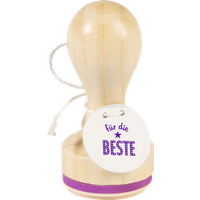 BRUNNEN 211803007 Stempel „für die Beste“, Ø 32 mm von BRUNNEN