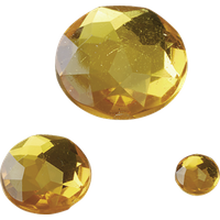 BRUNNEN 212282114 Glamoursteine-Mix, rund, honig, 100 Stück BRUNNEN 212282114 Glamoursteine-Mix, rund, honig, 100 Stück von BRUNNEN