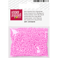 BRUNNEN 216104215 Böhmische Rocailles, Ø 2,5 mm, zartrosa, 20 g BRUNNEN 216104215 Böhmische Rocailles, Ø 2,5 mm, zartrosa, 20 g von BRUNNEN