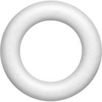 BRUNNEN 216767230 Styroporhalbring Ø 30 cm von BRUNNEN