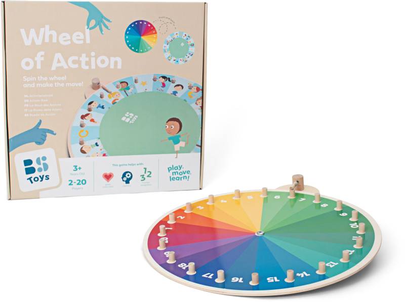 BS Toys Wheel of Action Spiel von BS Toys