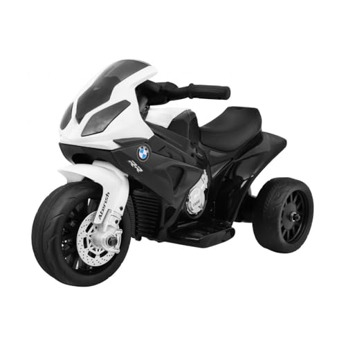 BSD Elektromotorrad für Kinder Elektrisch Ride On Kinderfahrzeug Elektroauto Motorrad - S1000RR - Schwarz von BSD