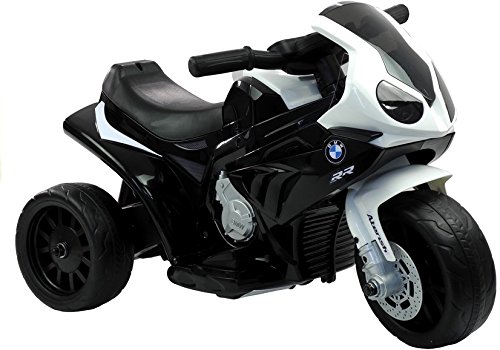 BSD Elektromotorrad für Kinder Elektrisch Ride On Kinderfahrzeug Elektroauto Motorrad - S1000RR - Schwarz von BSD