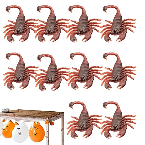 BSEID Realistisches Kakerlakenspielzeug, Joke Toys Simulation Centipede Tricky Spoof Toy, Halloween Skorpion Prank Toy Fake Roaches Prank Toys Set for Favors von BSEID