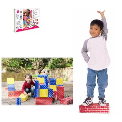 BSM Edushape- Edu Blocks-Blöcke, Riesen-Agress, Motorik, Imagination, Ed 709036 von BSM