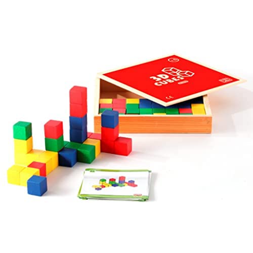 Edufun- 3D-Würfel, EF 31370, Mehrfarbig von BSM