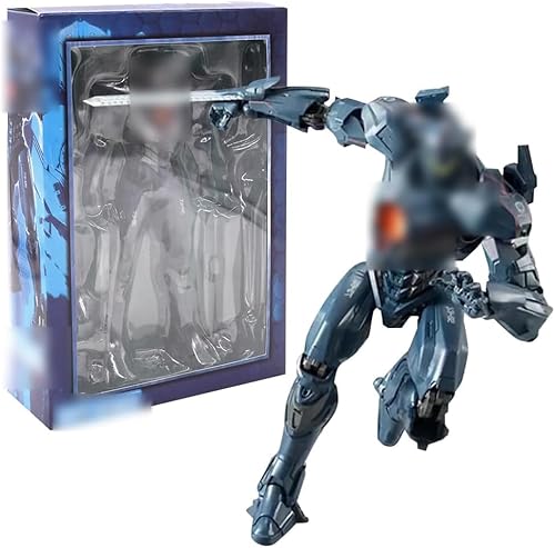 BSNRDX Anime Figuren, 17 cm/6,7 Zoll Pacific Rim Uprising Figuren PVC Actionfigur Statue, Anime Figur Modell, Action Figure Mit Zubehör, Anime Charakter Modell, Spielzeug für Anime Fans(Kasten) von BSNRDX