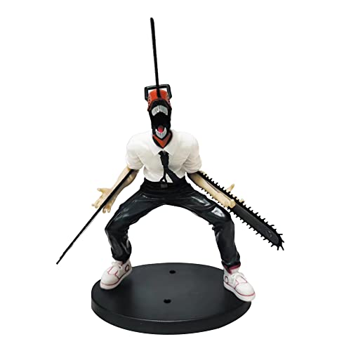 BSNRDX Anime Figuren, Chainsaw Man Pochita Charaktere Statue Collectibles Toys PVC Puppe Geschenk Dekoration Exquisite Ornamente beliebte Modell Spielzeug für Erwachsene Kindergeschenke 18.5 CM von BSNRDX