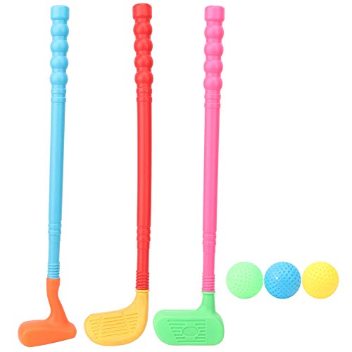 BSTCAR 3 Pack Spielzeug Golf Sets Frühe Bildungsspielzeug Plastik Golf Club Aktives Spiel für Kinder Indoor Outdoor Spielen BSTCAR 3 Pack Spielzeug Golf Sets Frühe Bildungsspielzeug Plastik Golf Club Aktives Spiel für Kinder Indoor Outdoor Spielen von BSTCAR
