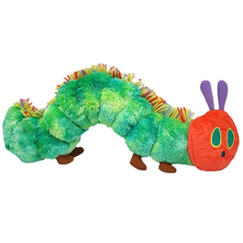 BSTCAR Die Kleine Raupe Nimmersatt, Raupe Kuscheltier Spielfigur, Plüschtiere Weiche Raupen, Tolles Geschenk Jungen und Mädchen zum Fantasievollen Spielen (25CM) von BSTCAR