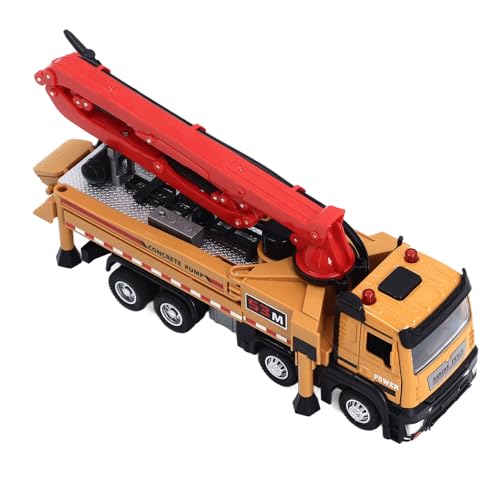 BSTCAR Diecast Construction Trucks mit funktionierender Wasserpumpe, Lichtern und Geräuschen, 1:32 Maßstab Alloy Betonpumpe LKW Spielzeug für Kinder BSTCAR Diecast Construction Trucks mit funktionierender Wasserpumpe, Lichtern und Geräuschen, 1:32 Maßstab Alloy Betonpumpe LKW Spielzeug für Kinder von BSTCAR