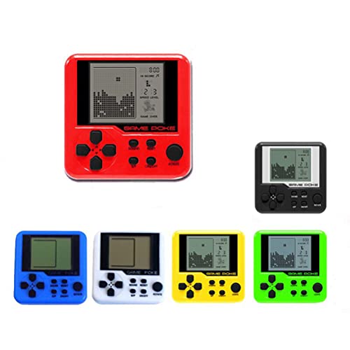 BSTCAR Retro-Handheld-Spielekonsole mit 23 Spielen, tragbare Mini-Handheld-Spielkonsole, Handtaschen-Gameboy-Spieler Kinder und Erwachsene, 1 Packung zufällige Farbe von BSTCAR