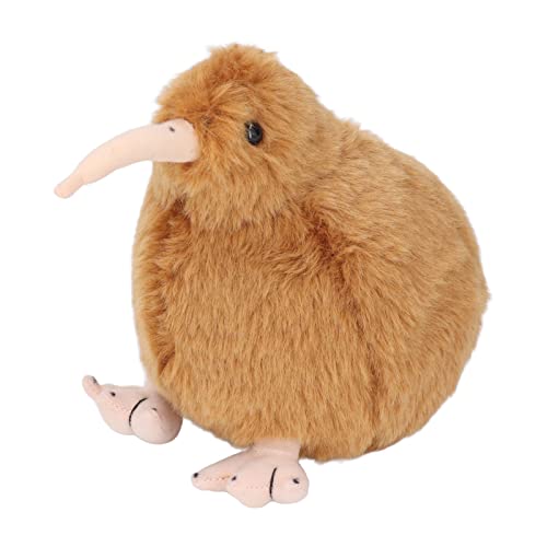 Vogel Plüschtier 20cm Vogel Kuscheltier Stofftier Plüsch Interaktives Spielzeug Figuren Stehende Vogelpuppe für Kinder Freunde (Bra un) von BSTCAR