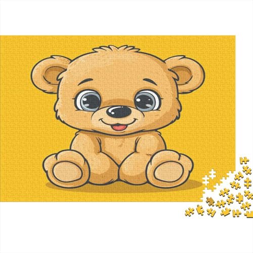 Bär Puzzlespiel 1000 Teile Puzzle Für Erwachsene Und Kinder Ab 14 Jahren, Puzzle-Motiv Erwachsenen Puzzlespiel Puzzel 1000pcs (75x50cm) von BSTELA9IE