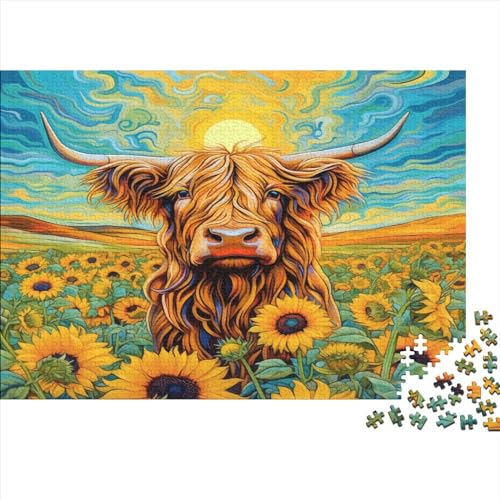 Bison Puzzlespiel 1000 Teile Jigsaw Puzzle 1000 Puzzle FüR Erwachsene Kinder Senioren Erwachsenen Puzzlespiel Puzzel 1000pcs (75x50cm) von BSTELA9IE