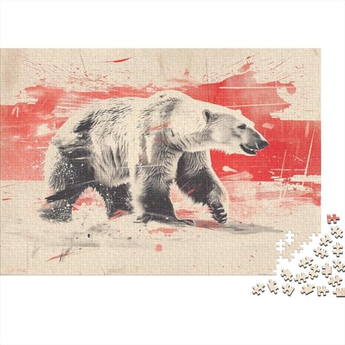 Brown Bär 1000 Teile Puzzle, Puzzles Für Erwachsene, 1000 Teile Puzzlespiel Für Jugendliche & Erwachsene Puzzlespiel Puzzel 1000pcs (75x50cm) von BSTELA9IE