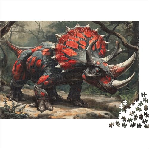 Dinosaurier Puzzle 1000 Teile, Erwachsene, Klassische Puzzle, Impossible Puzzle,Geschicklichkeitsspiel Für Die Ganze Familie Erwachsenenpuzzle Ab 14 Jahren Puzzel 1000pcs (75x50cm) von BSTELA9IE