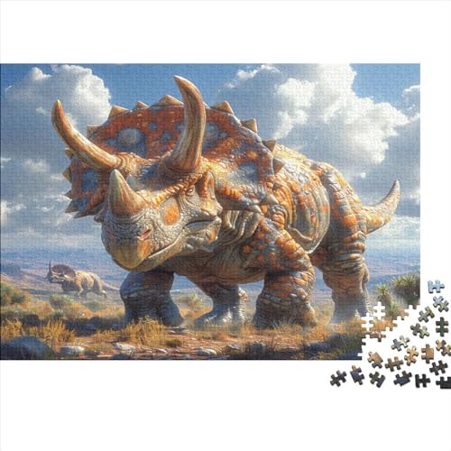 Dinosaurier Puzzle 1000 Teile - Puzzle Für Erwachsene, Puzzle, Puzzlespiel Erwachsenen Puzzlespiel Puzzel 1000pcs (75x50cm) von BSTELA9IE