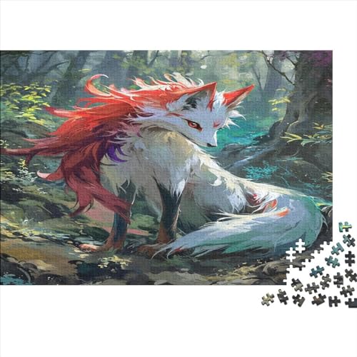 Jungle Fuchs 1000 Teile Puzzle, Puzzles Für Erwachsene, 1000 Teile Puzzlespiel Für Jugendliche & Erwachsene Puzzlespiel Puzzel 1000pcs (75x50cm) von BSTELA9IE