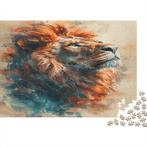 Löwe Puzzle 1000 Teile,Puzzle Für Erwachsene, Impossible Puzzle,Puzzle 1000 Puzzle Home DekoRatteion Puzzle,Erwachsenenpuzzle Puzzel 1000pcs (75x50cm) von BSTELA9IE