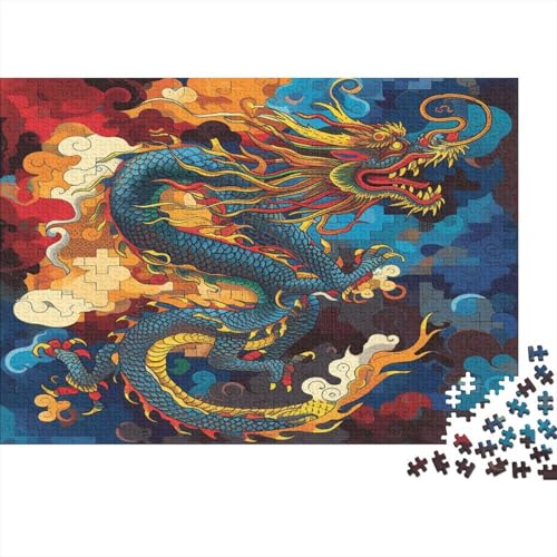 Loong Puzzle 1000 Teile Erwachsener Kniffel Spaß Für Die Ganze Familie - Abwechslungsreiche 1000 Puzzleteilige Motive Puzzlespiel Erwachsene, Puzzel 1000pcs (75x50cm) von BSTELA9IE