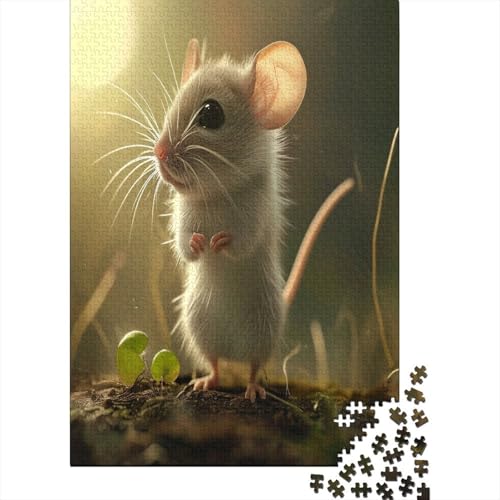 Maus Puzzle 1000 Teile Für Erwachsene Und Kinder Ab 14 Jahren Für Stressabbauer Puzzel 1000pcs (75x50cm) von BSTELA9IE