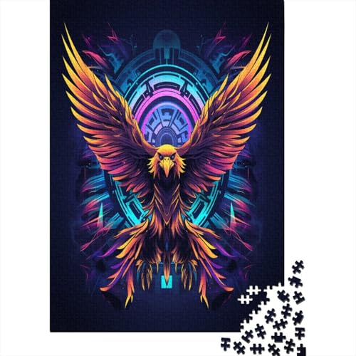 Adler Puzzle 1000 Teile,Puzzle Für Erwachsene, Impossible Puzzle, GesKükenlichkeitsspiel Für Die Ganze Familie,Puzzle Farbenfrohes,Puzzle-Geschenk,RaumdekoRatteion Puzzel 1000pcs (75x50cm) von BSYZPVELG