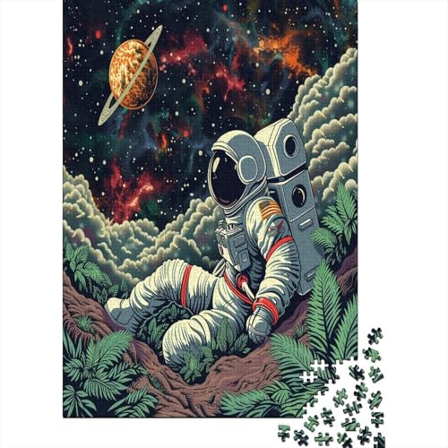 Astronaut Puzzle 1000 Teile Puzzle Für Erwachsene Und Kinder Ab 14 Jahren,Puzzlespiel Erwachsenen Puzzlespiel Puzzel 1000pcs (75x50cm) von BSYZPVELG