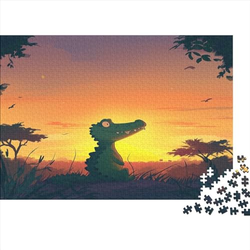 Dinosaurier Puzzle 1000 Teile,Puzzle Für Erwachsene, Impossible Puzzle, GesKükenlichkeitsspiel Für Die Ganze Familie,Puzzle Legespiel- Erwachsenenpuzzle Puzzel 1000pcs (75x50cm) von BSYZPVELG