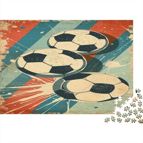 Fußball Puzzle 1000 Teile Erwachsene Puzzles Für Erwachsene Klassische Puzzles 1000 Teile Erwachsene Puzzlespiel Schwer Pädagogisches Spielzeug Erwachsene Kinder Puzzel 1000pcs (75x50cm) von BSYZPVELG