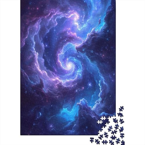 Kosmische Planeten 1000 Teile Puzzle Für Erwachsene, Hochwertige Recycelbare MateriAußerirdische Und Druck Puzzlespiel, Familienspiel, Geschenk Für Liebhaber Oder Freunde Puzzel 1000pcs (75x50cm) von BSYZPVELG