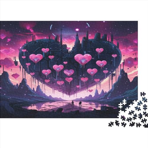 Liebe Sonneset Puzzle 1000 Teile Puzzle Für Erwachsene Und Kinder Ab 14 Jahren,Puzzlespiel Erwachsenen Puzzlespiel Puzzel 1000pcs (75x50cm) von BSYZPVELG