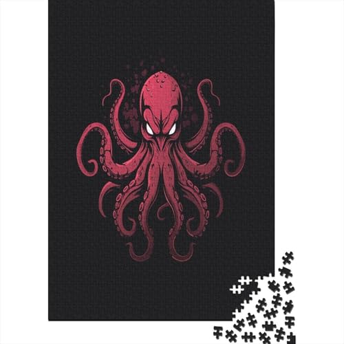 Oktopus Puzzle 1000 Teile Puzzle Für Erwachsene Und Kinder Ab 14 Jahren Puzzel 1000pcs (75x50cm) von BSYZPVELG