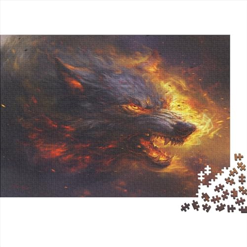 Wolf 1000 Teile Puzzle, Puzzles Für Erwachsene, 1000 Teile Puzzlespiel Für Jugendliche & Erwachsene Puzzlespiel Puzzel 1000pcs (75x50cm) von BSYZPVELG